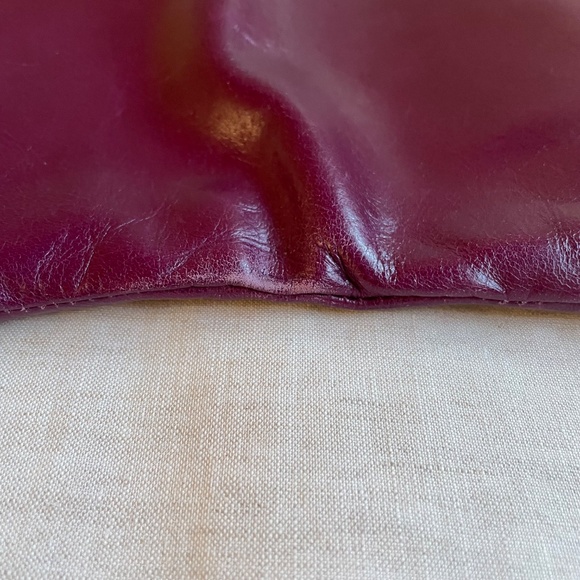 Hobo "Lauren" Clutch Wallet in Eggplant - Picture 5 of 8